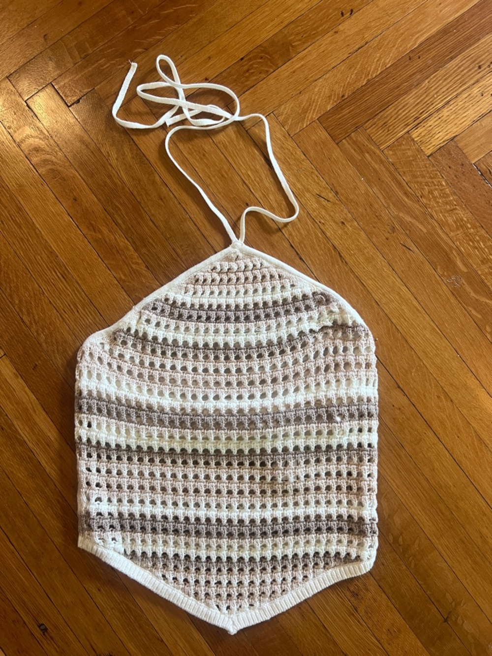 Abercrombie Crochet Halter Top